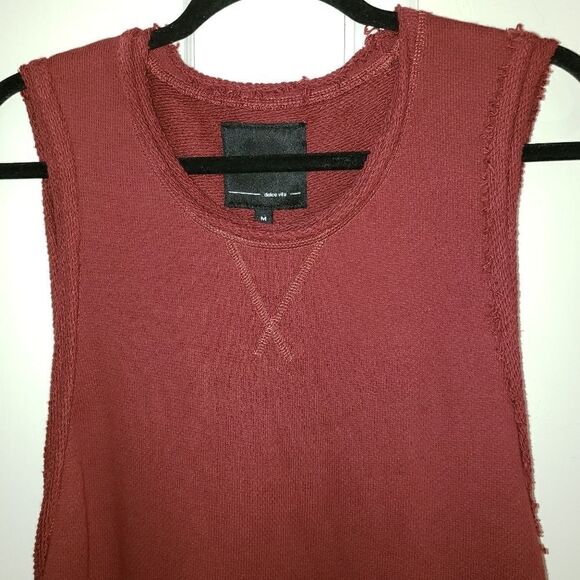Dolce Vita Cotton Distressed Knit Sleeveless Top - Picture 3 of 9